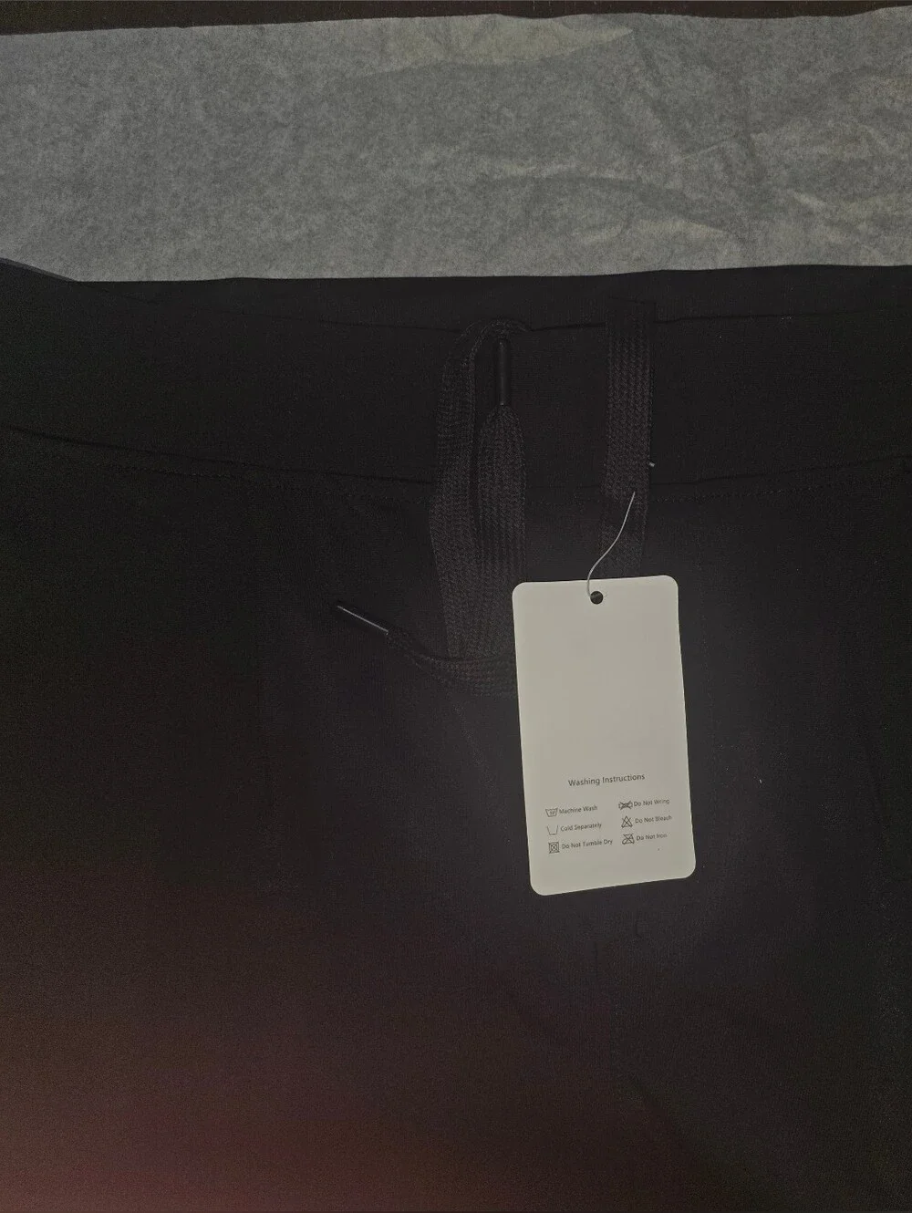 Yerfone Men's Black Athletic Shorts 7